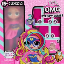 Muotinukke L.O.L. OMG Eye Spy Superhero teini