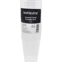 Muovimuki Kotikulta 20 kpl 3 dl
