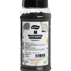 Mustapippuri 400 g, kokonainen