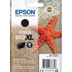 Mustepatruuna Epson Starfish603XL, black, 8,9 ml