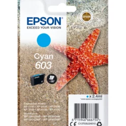 Mustepatruuna Epson Starfish603, cyan, 2,4 ml