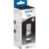 Mustepullo Epson Eco Tank 104, musta