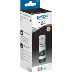 Mustepullo Epson Eco Tank 104, musta