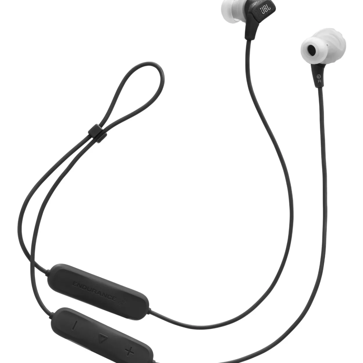 Nappikuulokkeet JBL Endurance Run 3 BT, musta ja harmaa