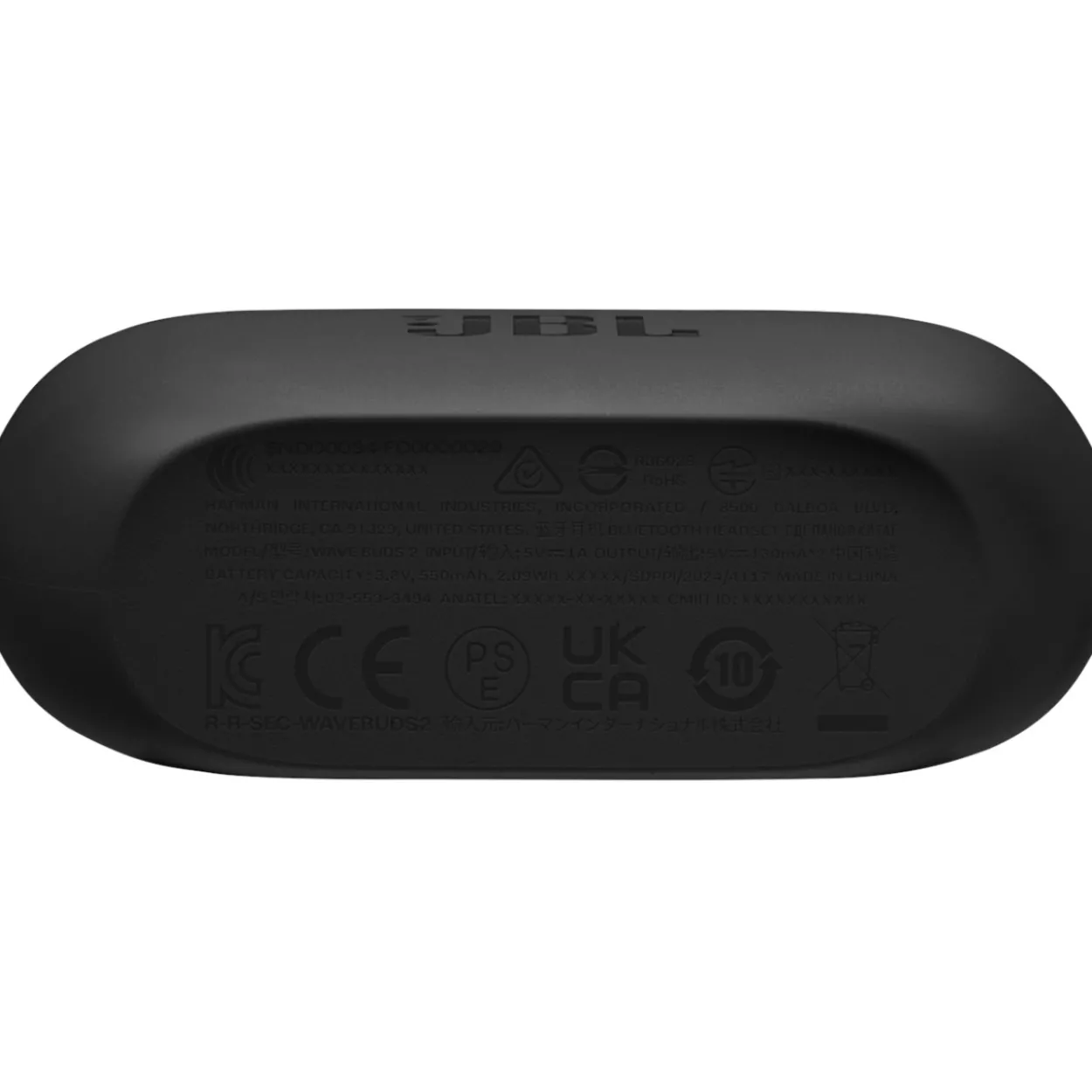 Nappikuulokkeet JBL Vibe Buds 2, musta