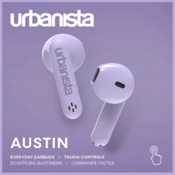 Nappikuulokkeet Urbanista Austin Lavender Purple