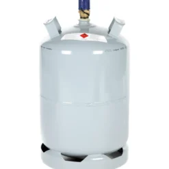 Nestekaasutäyttö 11 kg teräspulloon, painoventtiili