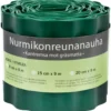 Nurmikonreunanauha 9 cm x 9 m, vihreä