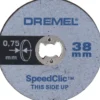 Ohutkatkaisulaikka Dremel 409SC 38 mm, 5 kpl