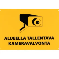 Opaste alueella tallentava kameravalvonta 30x20cm