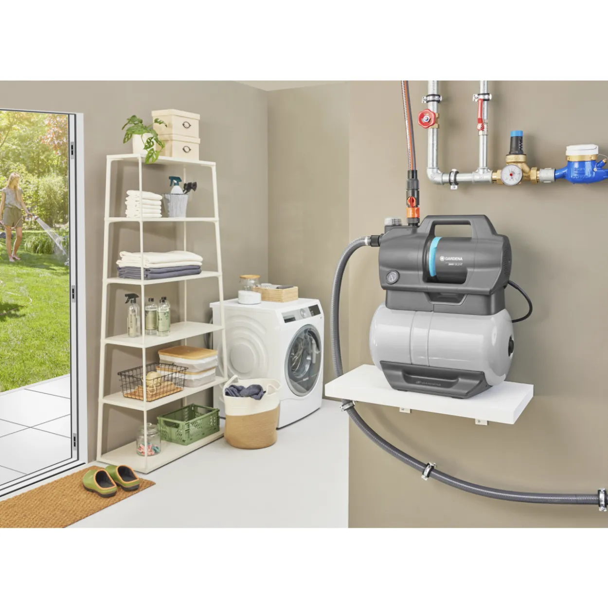 Painevesiautomaatti Gardena 3800 Silent