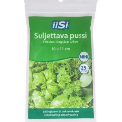 Pakastuspussi 0,2 l 25 kpl suljettava