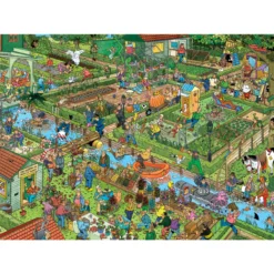 Palapeli Jumbo 1000 palaa Jan van Haasteren Vegetable Garden