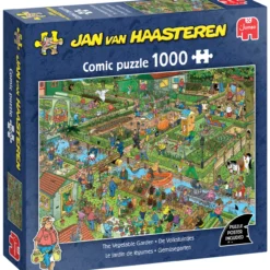 Palapeli Jumbo 1000 palaa Jan van Haasteren Vegetable Garden