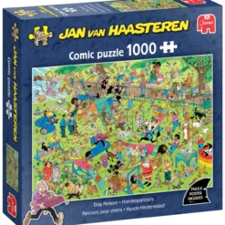 Palapeli Jumbo 1000 palaa Jan van Haasteren Dog Parcour