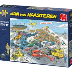 Palapeli Jumbo 1000 palaa Jan van Haasteren Grand Prix