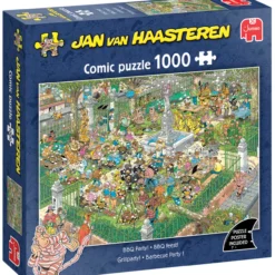 Palapeli Jumbo 1000 palaa Jan van Haasteren BBQ Party!