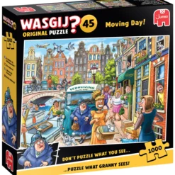 Palapeli Jumbo 1000 palaa Wasgij Original 45 Moving Day!