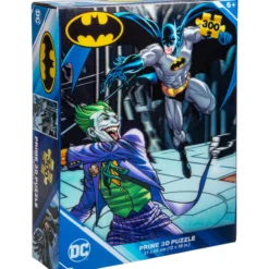 Palapeli 300 palaa 3D Batman vs Joker