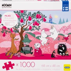 Palapeli Peliko 1000 palaa Muumi päärynäpuu