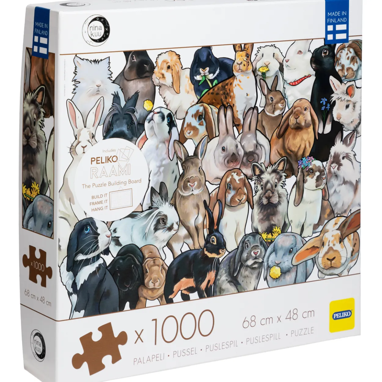 Palapeli Peliko 1000 palaa Nina Kuu Kanit