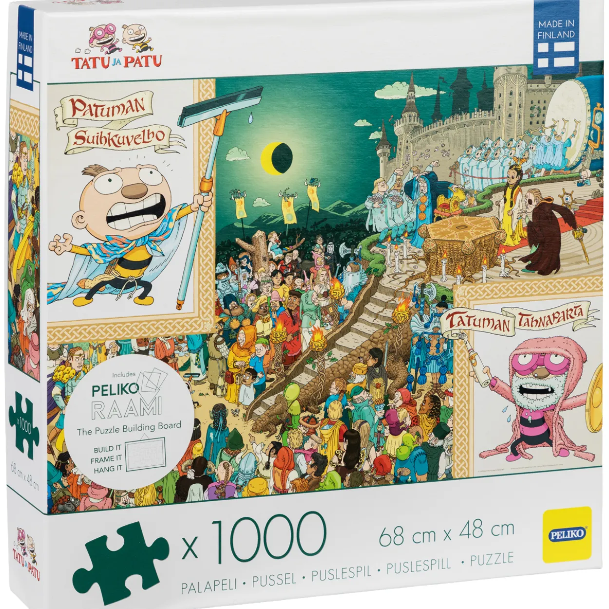Palapeli Peliko 1000 Tatu ja Patu fantasiaseikkailu
