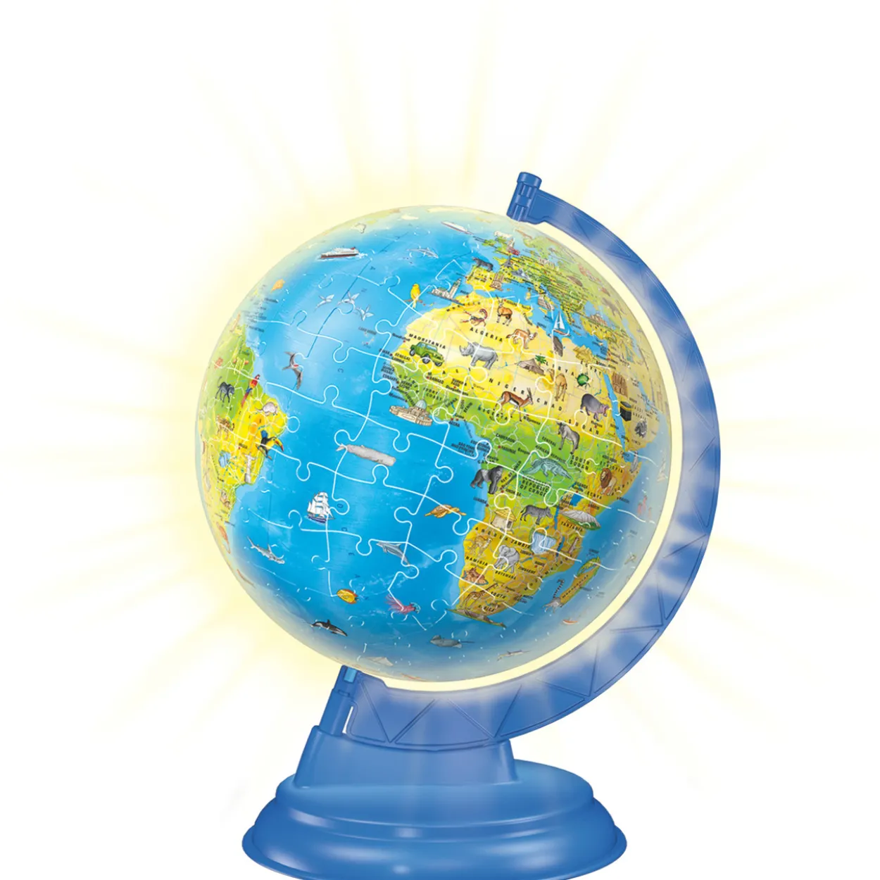 Palapeli Ravensburger 3D Childerns Globe Night Light 180 palaa