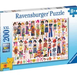 Palapeli Ravensburger Flowers And Friends 200 palaa