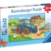 Palapeli Ravensburger Hard At Work 2x12 palaa