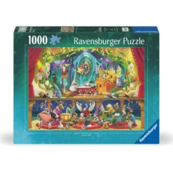 Palapeli Ravensburger 1000 palaa Snow White and 7 Gnomes