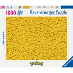 Palapeli Ravensburger 1000 palaa Challenge Pikachu