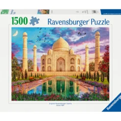 Palapeli Ravensburger 1500 palaa Taj Mahal
