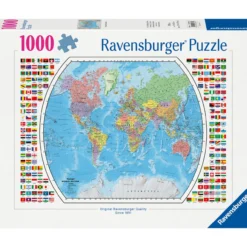 Palapeli Ravensburger 1000 palaa Political World Map