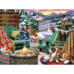 Palapeli Ravensburger 1000 palaa Aprés All Day