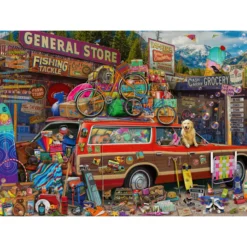 Palapeli Ravensburger 1000 palaa Family Vacation