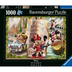 Palapeli Ravensburger 1000 palaaDisney Vacation Mickey & Minni