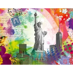 Palapeli Ravensburger 500 palaa New York Postcard