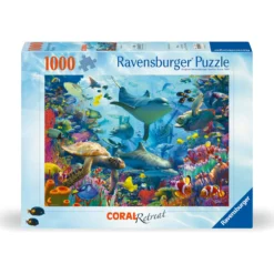 Palapeli Ravensburger 1000 palaa Coral Reef Retreat