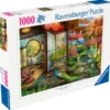 Palapeli Ravensburger 1000 palaa Japanese Garden Teahouse Kyoto