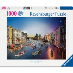 Palapeli Ravensburger 1000 palaa Venice Day to Night