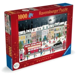 Palapeli Ravensburger 1000 palaa London's Christmas Spirit