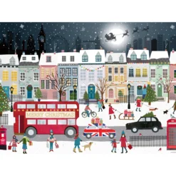 Palapeli Ravensburger 1000 palaa London's Christmas Spirit