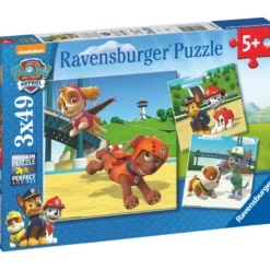 Palapeli Ravensburger Paw Patrol 3x49 palaa