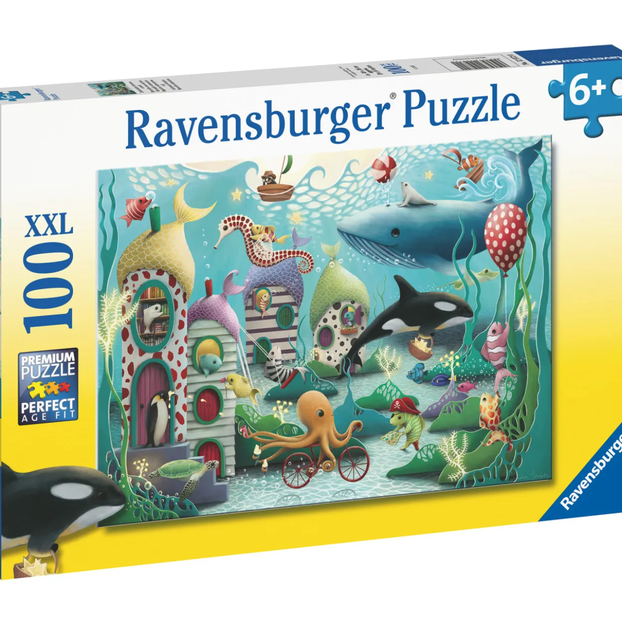 Palapeli Ravensburger Underwater Wonders 100 palaa