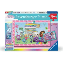 Palapeli Ravensburger 2 x 24 palaa Gabby's Dollhouse