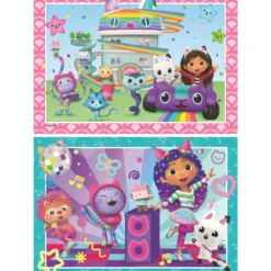 Palapeli Ravensburger 2 x 24 palaa Gabby's Dollhouse