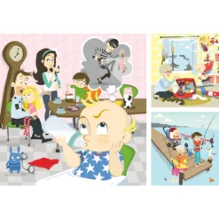 Palapeli Ravensburger 3 x 49 palaa Super Charlie