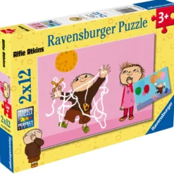 Palapeli Ravensburger 2 x 12 palaa Alfons Åberg
