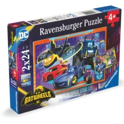 Palapeli Ravensburger 2 x 24 palaa Batwheels