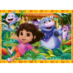 Palapeli Ravensburger 2 x 12 palaa Dora the Explorer